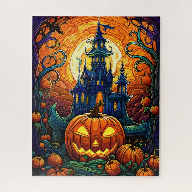Halloween Art Quebra-cabeça (Vertical)