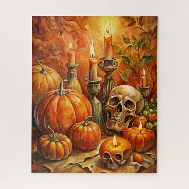 Halloween Art Quebra-cabeça (Vertical)