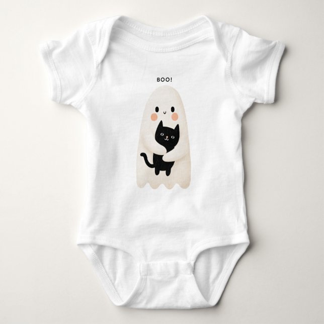 Halloween Baby T-Shirt (Frente)