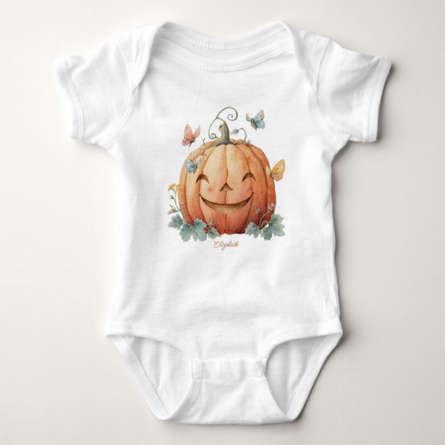 Halloween Baby T-Shirt (Frente)