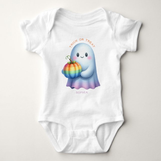 Halloween Baby T-Shirt (Frente)