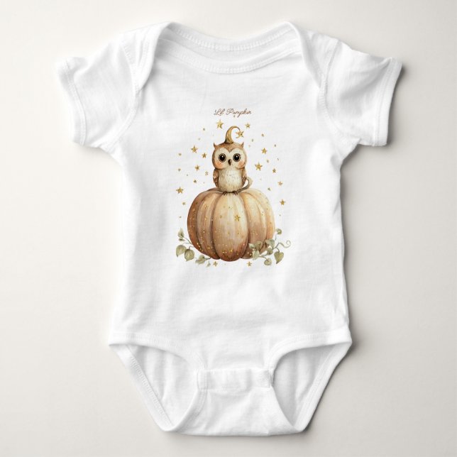 Halloween Baby T-Shirt (Frente)