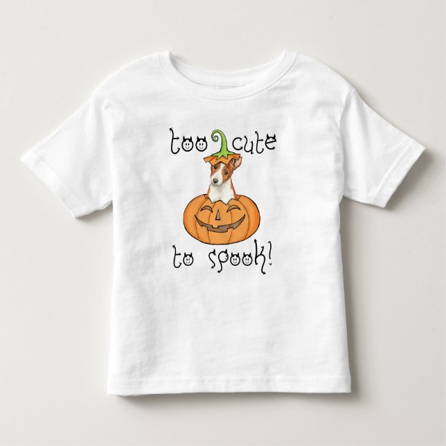 Halloween Basenji T-Shirt (Frente)