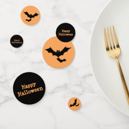 Halloween Bats Design Mesa Confetti