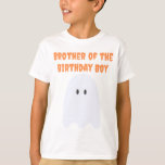 Halloween Birthday Brother T-Shirt<br><div class="desc">Comemorar um aniversário é um assunto de família! Consiga camisas iguais para toda a família para que possa comemorar no estilo. Não só é divertido combinar com o tema,  como também vamos outros pais facilmente sabem quem são os anfitriões da festa! Estas camisas de Halloween são o toque perfeito!</div>