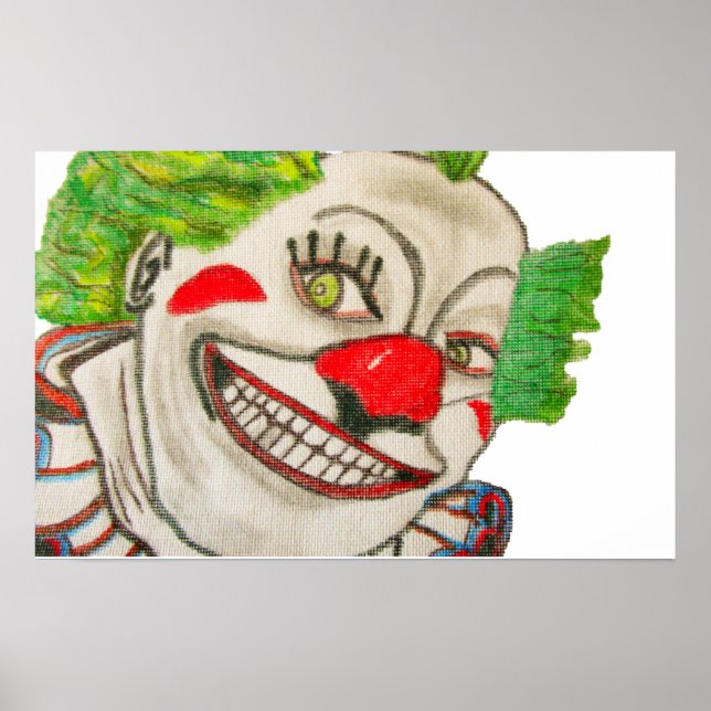 HALLOWEEN CLOWN PATHOLOGICAL PATTY POSTER (Frente)