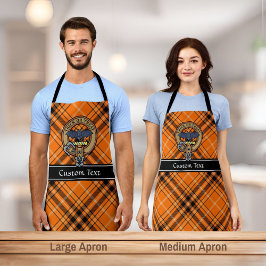 Halloween Crest sobre Tartan Apron