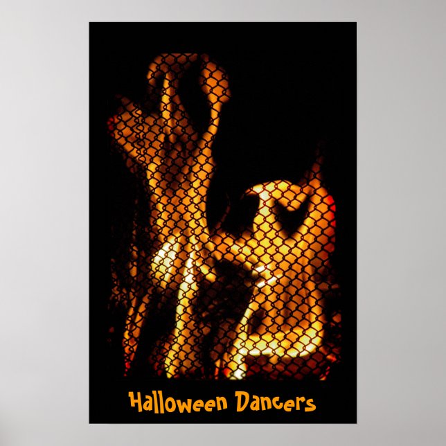 Halloween Dancers Poster (Frente)