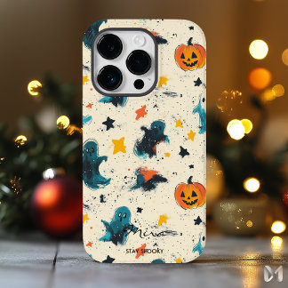 Halloween de diversão personalizada com nome e cit