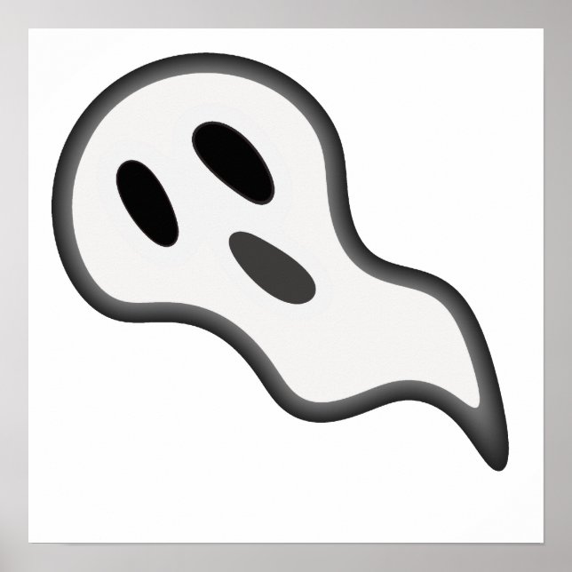 Halloween Ghost Poster (Frente)
