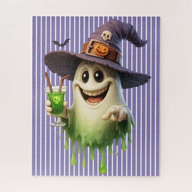 Halloween Ghost Quebra-cabeça (Vertical)