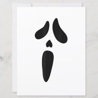 Halloween Ghost Scary Face Holiday