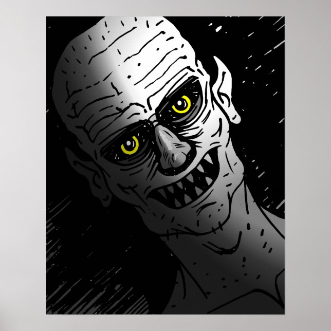 Halloween Ghoul Poster (Frente)