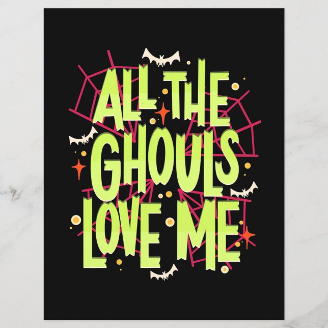 Halloween Gift | Todos Os Ghouls Me Ama (Frente)