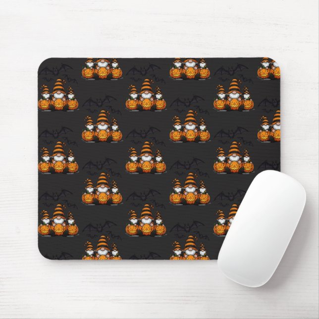 Halloween Gnome Mousepad (Com mouse)