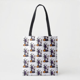 Halloween Gnome Tote Bag