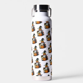 Halloween Gnome Water Bottle
