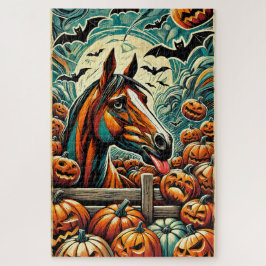 Halloween Horse 1000 Piece Quebra-cabeça
