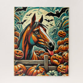 Halloween Horse 500 Peece Quebra-cabeça
