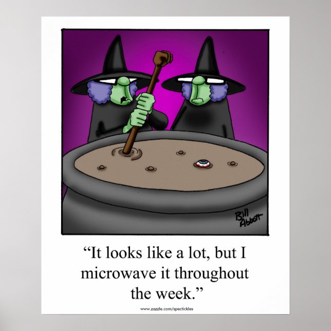 Halloween Humor Poster (Frente)
