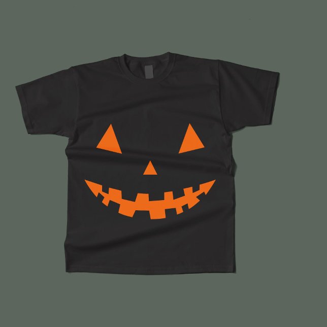 Halloween Jack O Lanterna Silhouette Kid T-Shirt (Halloween Jack O Lantern Silhouette Kid T-Shirt)