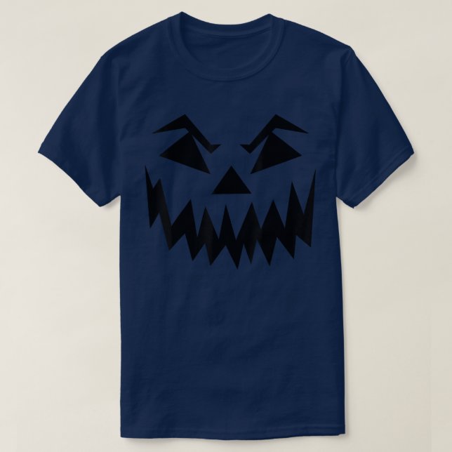 Halloween Jack O'Lantern T-Shirt (Frente do Design)