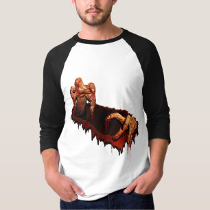 Halloween Jersey Camisa Horror Gory Zombie Shirt