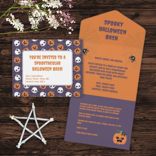 Halloween Kawaii Pattern