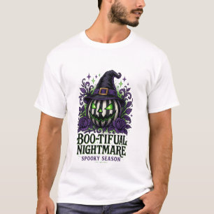 Halloween Linda Camiseta da Estação de Spooky