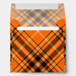 Halloween Orange Tartan