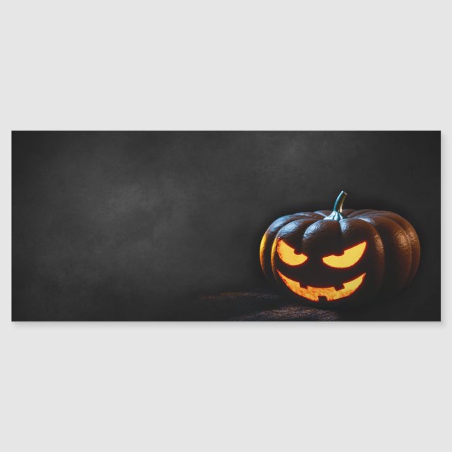 Halloween Pumpkin Jack-O-Lantern Spooky (Frente)