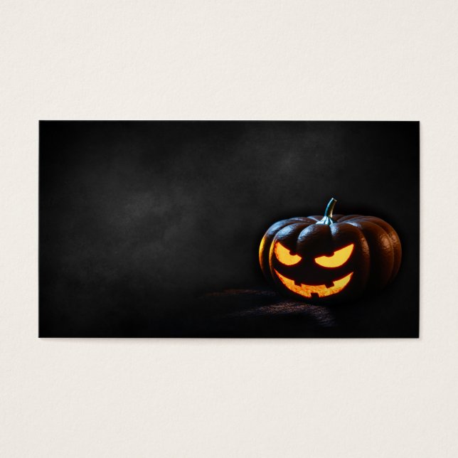 Halloween Pumpkin Jack-O-Lantern Spooky (Frente)