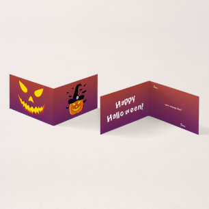 Halloween Pumpkin Jack o’ Lantern Withat