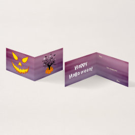 Halloween Pumpkin Jack o’ Lanterna Árvore Morto