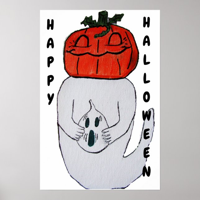 HALLOWEEN PUMPKIN MISCHIEF POSTER (Frente)