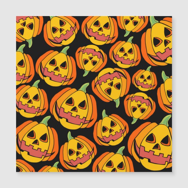 Halloween Pumpkin: Símbolo de outono de Vintage (Frente)