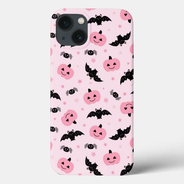 Halloween Pumpkins e Bat Pattern (Verso)