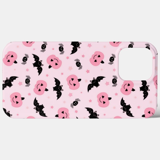 Halloween Pumpkins e Bat Pattern (Verso (horizontal))
