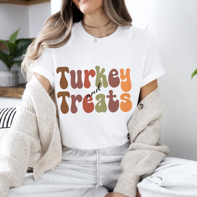 Halloween Retro Vibes | Turquia e T-Shirt (Criador carregado)