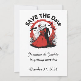 Halloween Salve o Convite de Data