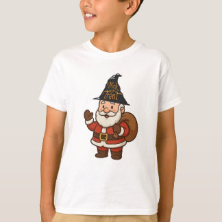 HALLOWEEN SANTA CLAUS TRICK OU TREAT T-Shirt