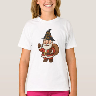 HALLOWEEN SANTA CLAUS TRICK OU TREAT T-Shirt