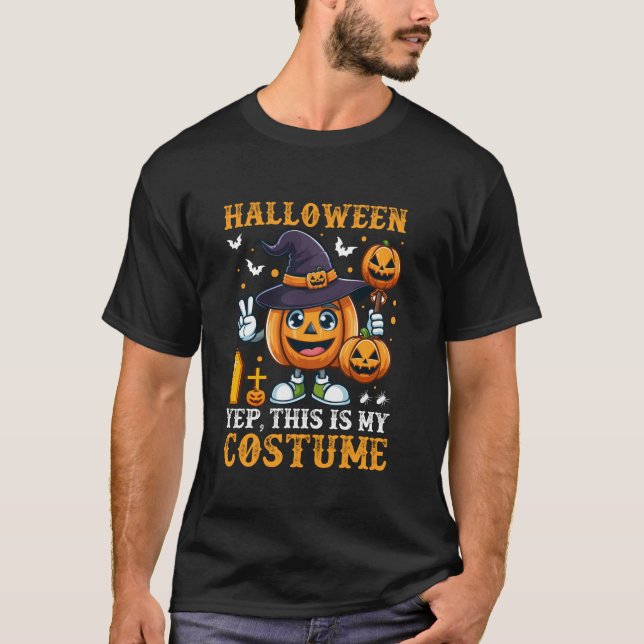 Halloween Sim, Esta É A Minha Camisa De Costume (Frente)