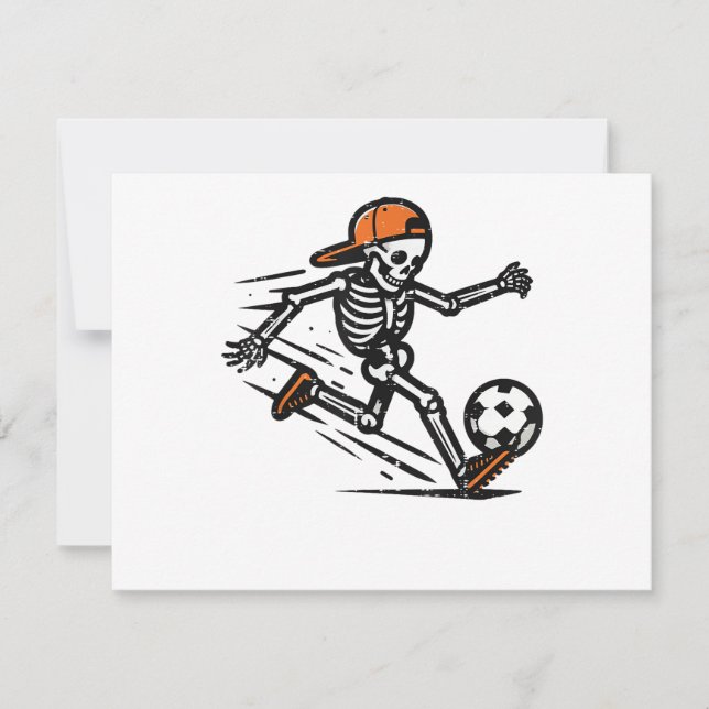 Halloween Skeleton Soccer (Frente)