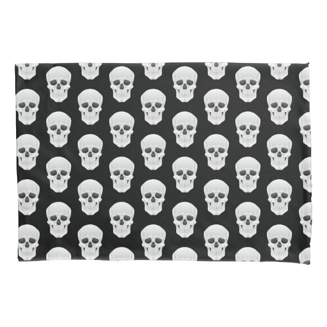 Halloween Skulls Pillowcase (Frente)