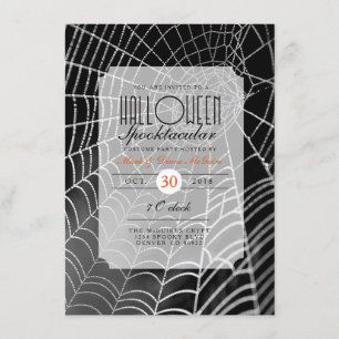 Halloween Spooktacular Convite para Web Party Sp