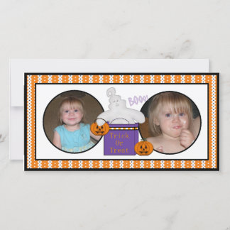 Halloween Spooky Ghost Cartões com fotos