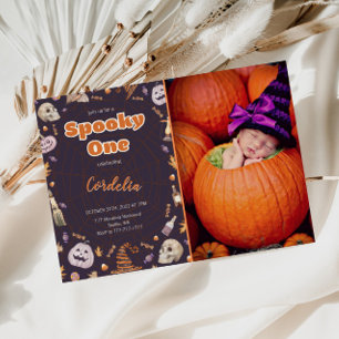 Halloween Spooky Um Convite Fotográfico de Anivers