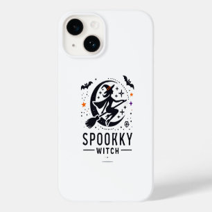 Halloween Spooky Witch Design - Voando na Broom