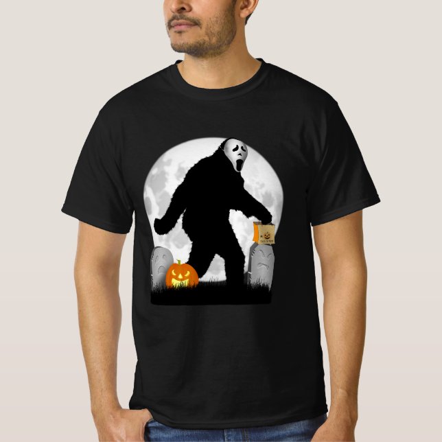 Halloween Squatchin' T-Shirt (Frente)